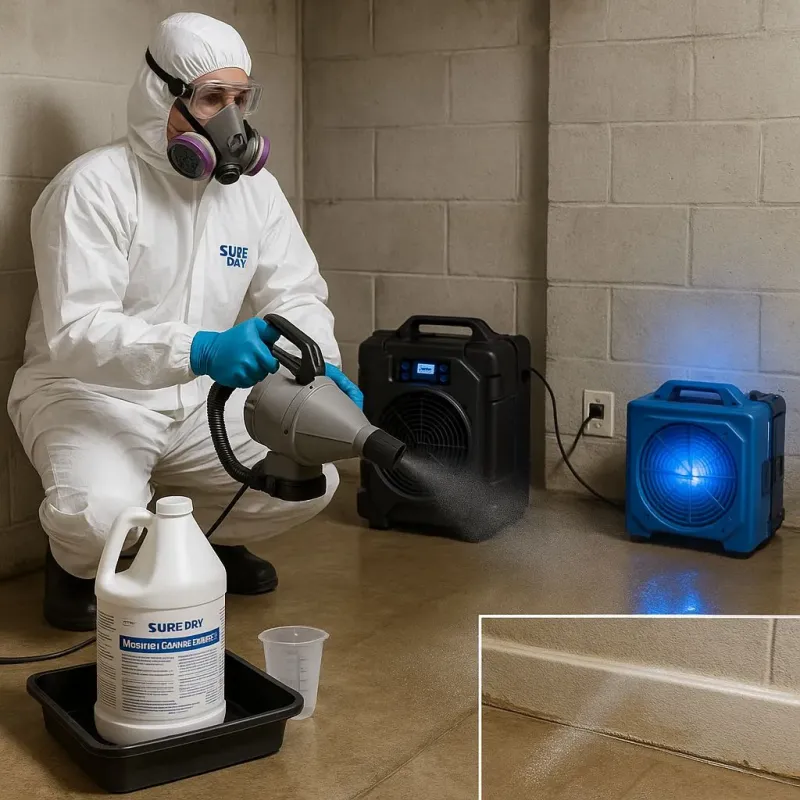 Sanitization and Odor Removal process in Denver, IA